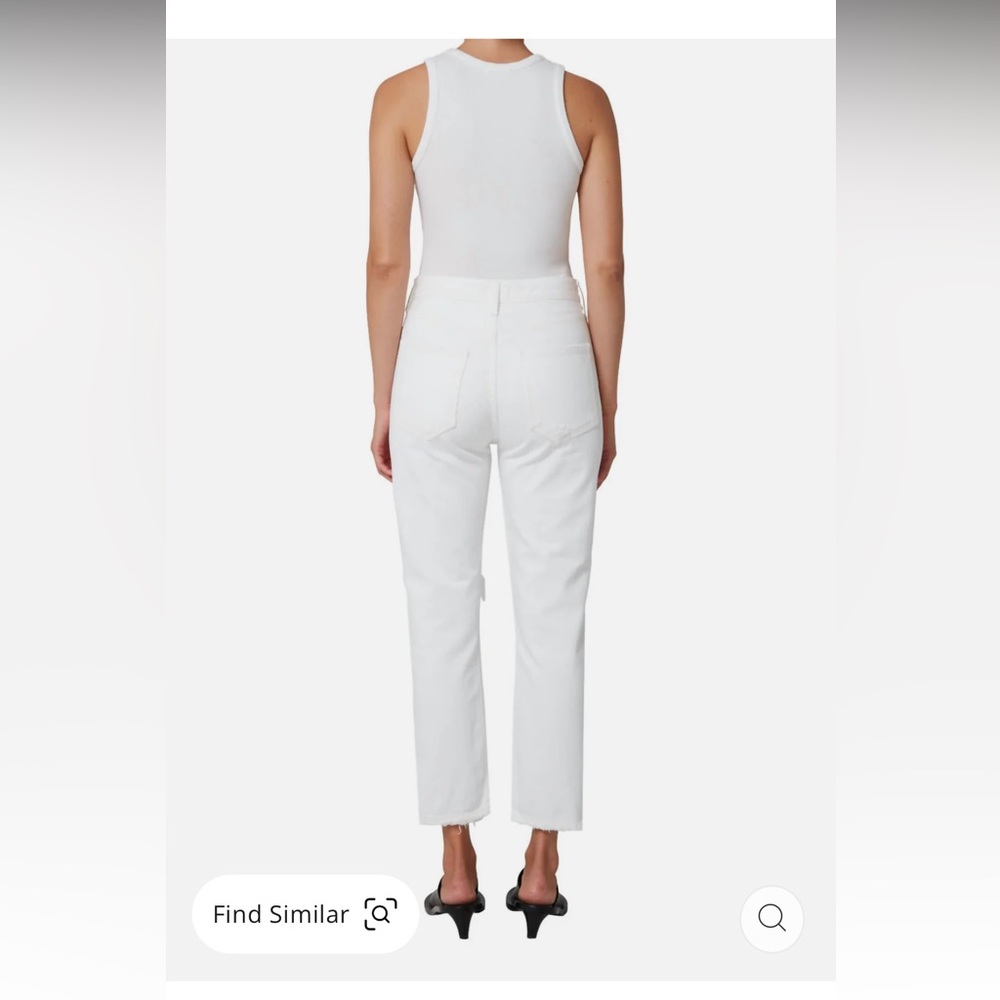 Agolde Riley High Rise Straight Crop Jeans - Picture 3 of 8
